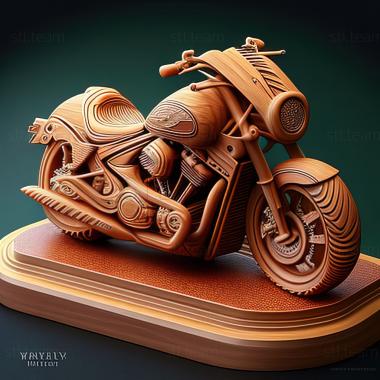 3D модель Kawasaki VN1700 Classic (STL)